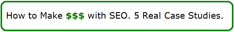 how to make money with seo