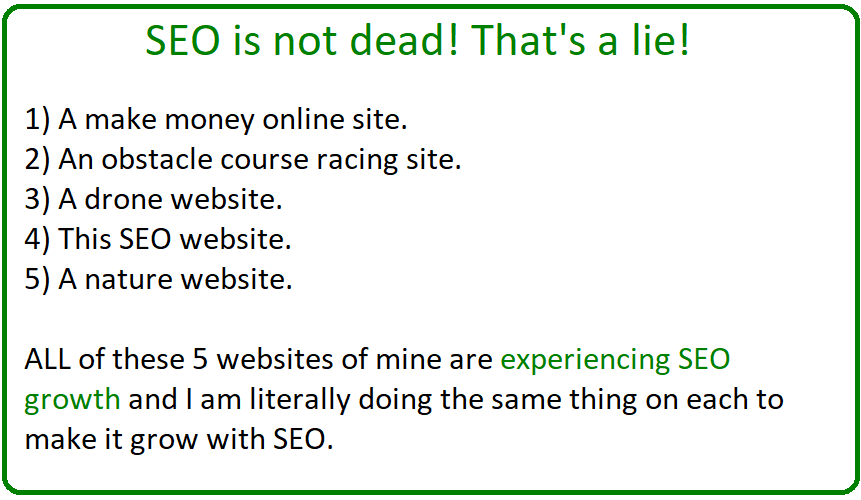 why seo is not dead