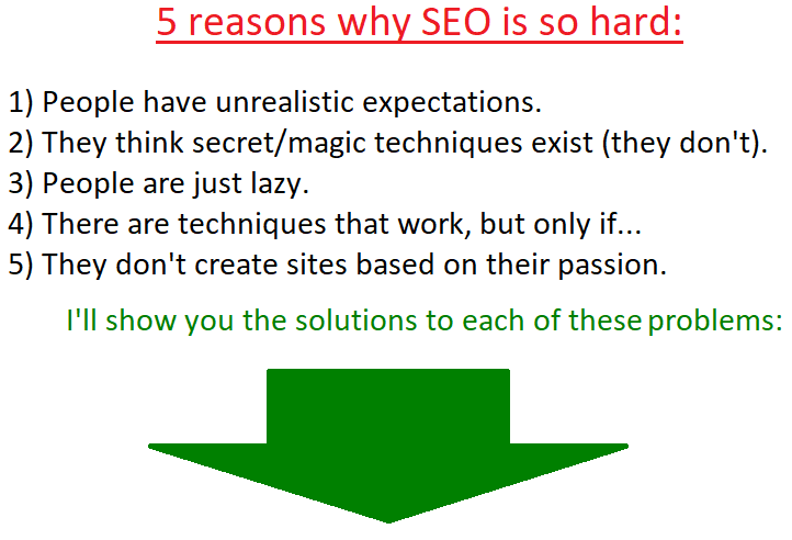 why is seo so hard